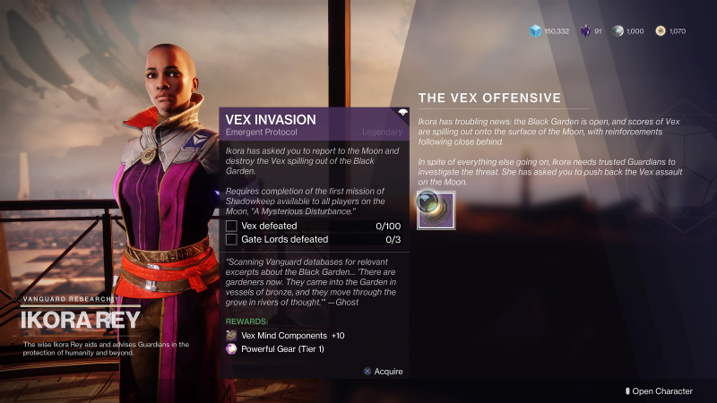 Illustration for article titled How To Access Destiny 2’s New Vex Offensive Mode
